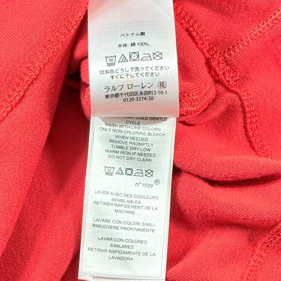 Lauren Ralph Lauren Boatneck Top Womens M Chambray Zippers Y2K VTG Nautical Prep - Picture 8 of 10